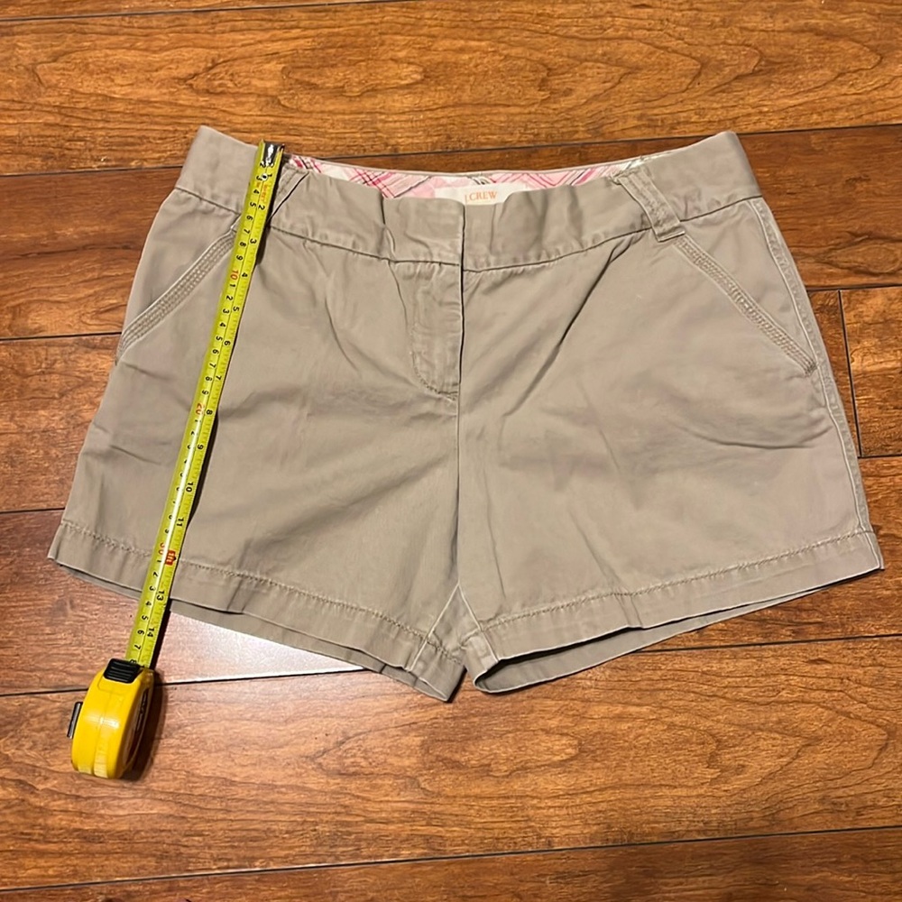 JCrew classic twill.chino short size 10